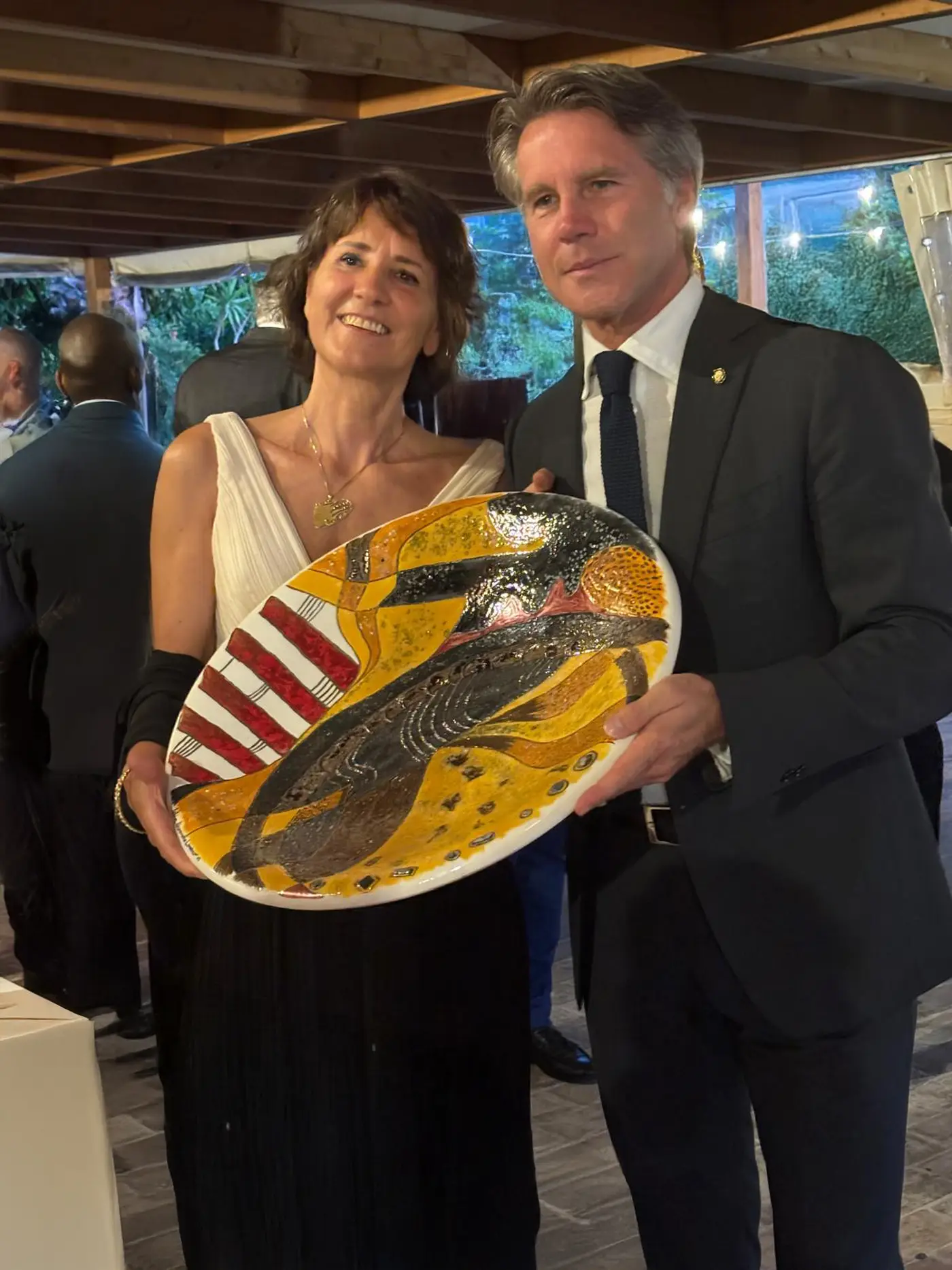 Sabine e Principe Emanuele Filiberto 2025.webp